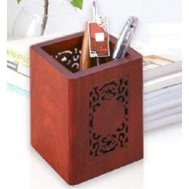 Custom Printed Wood Desk Organizer for Pencil Holder  Custom Printed Wood Desk Organizer for Pencil Holder