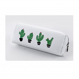 Custom Imprinted Canvas Pencil Case  Custom Imprinted Canvas Pencil Case