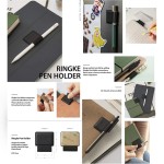 Custom Imprinted Pen Holder for Apple Pencil, Journal, Notebooks