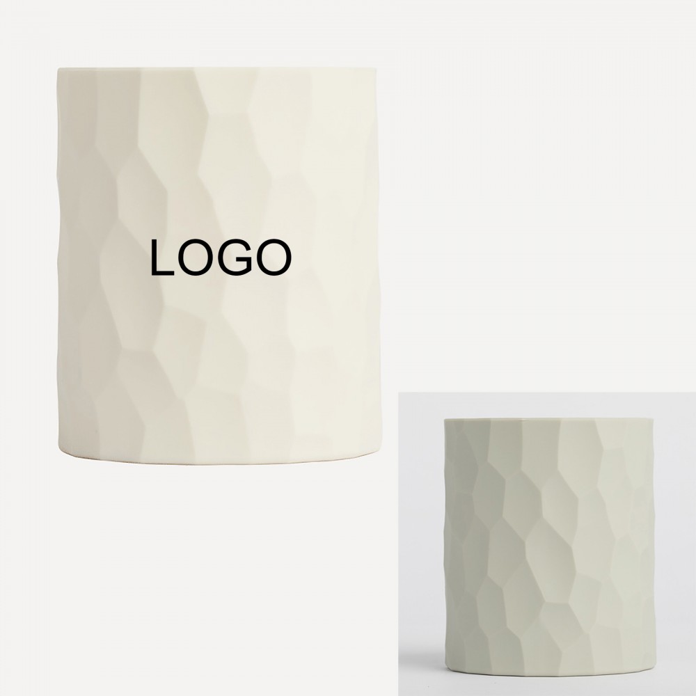 Custom Imprinted Round Large Capacity Pen Holder