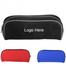 Neoprene Zippered Pencil Case Logo Branded