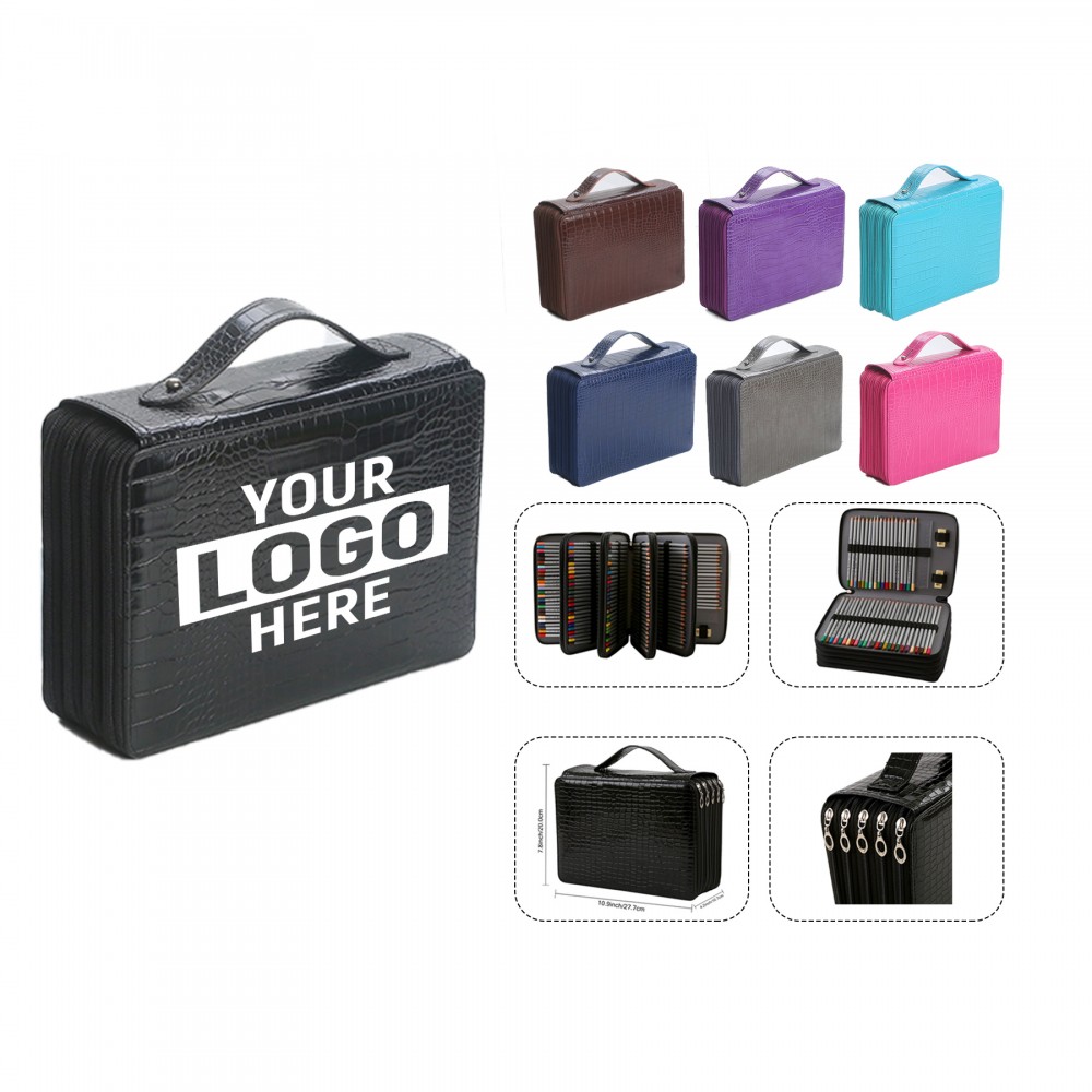 200 Slot Pencil Case Custom Printed