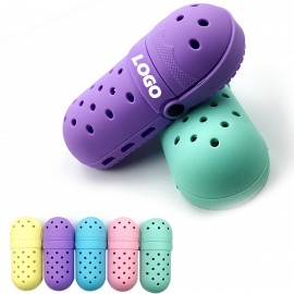 Hole Shoe Shape Pencil Case Logo Branded