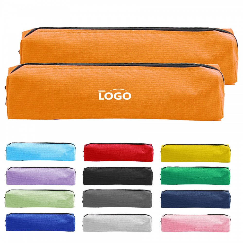 Oxford Cloth Stationery Pencil Case Custom Printed