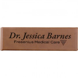 Brown/Black Leatherette Double Pen Case Custom Printed  Brown/Black Leatherette Double Pen Case Custom Printed