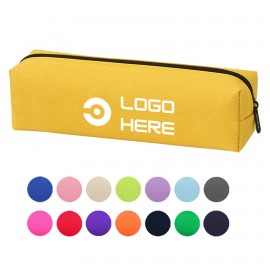 Logo Branded Canvas Pencil Case