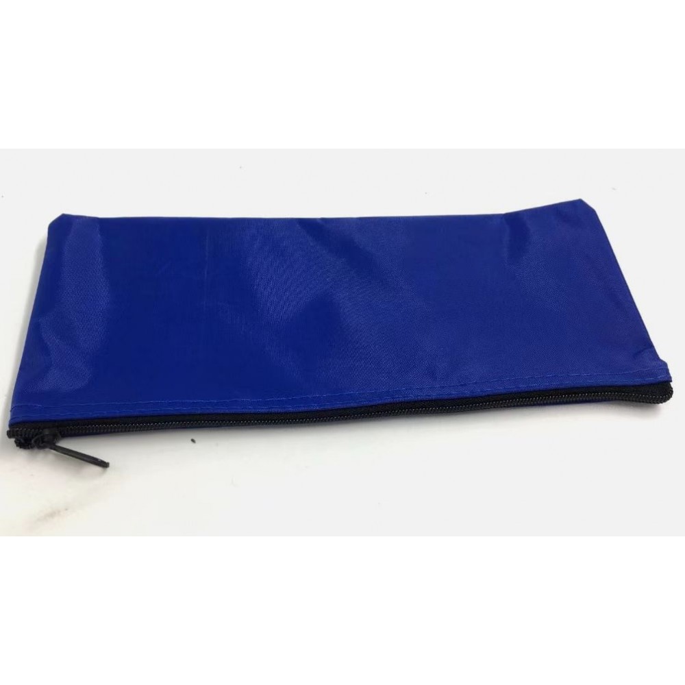 Custom Printed Blue Plain Pencil Case