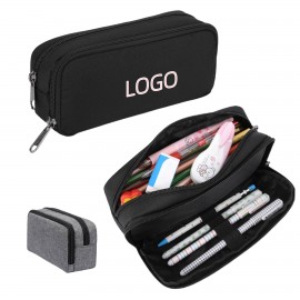 Logo Branded Sleek and Stylish Large-Capacity Pencil Case