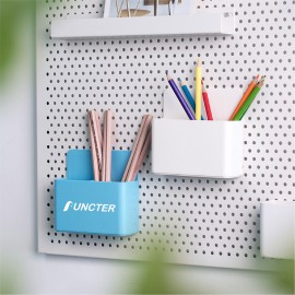 Magnetic Pen Holder Pen Container Whiteboard Marker Holder Pencil Holder Medium Size with Logo