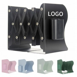 Customized Adjustable Bookends With Pen Holder