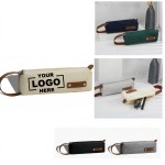 Logo Branded Canvas Pencil Case