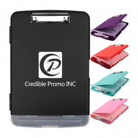 A4 Binder Clipboards with Storage and Pen Holder Logo Branded