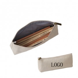 Canvas Pencil Case Logo Branded