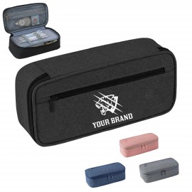 Custom Printed Oxford Cloth Large Pencil Case