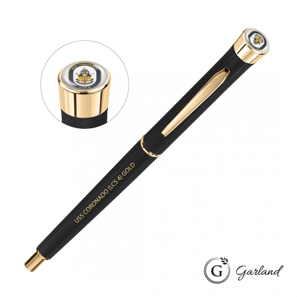 Custom Imprinted Garland Tactical Custom Textured Mechanical Pencil - Gold