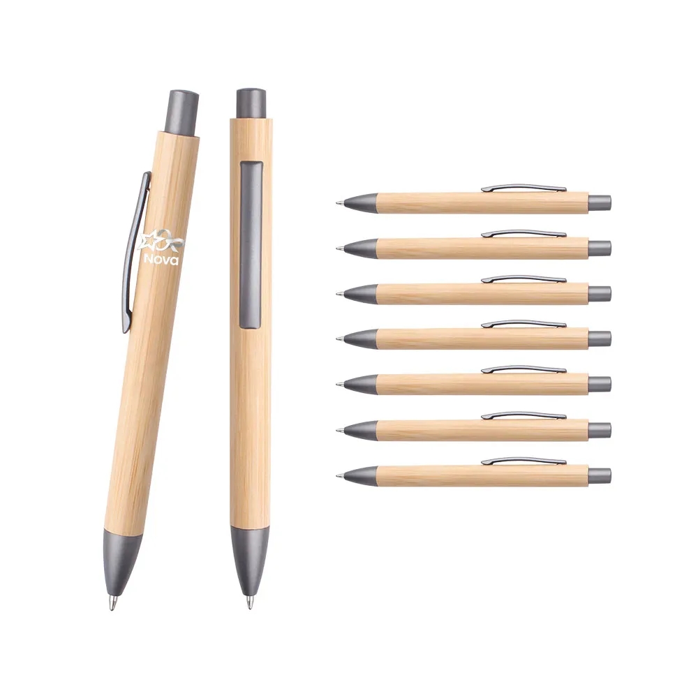 Bambowie Bamboo Mechanical Pencil Custom Imprinted