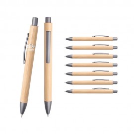 Bambowie Bamboo Mechanical Pencil Custom Imprinted