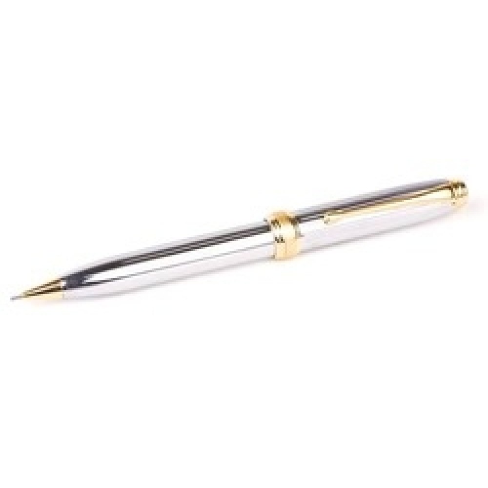 Inluxus Twist Action Pencil w/Gold Appointments Custom Imprinted