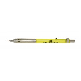 Graphgear 300 Mechanical Pencil - Yellow/Thick Lead Custom Imprinted