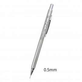 Stainless Steel Shinny Surface Mechanical Pencil 0.5 mm Pencil Lead Custom Imprinted
