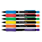 Liqui-Mark Mechanical Pencil - Black Barrel w/Rubber Grip Custom Imprinted