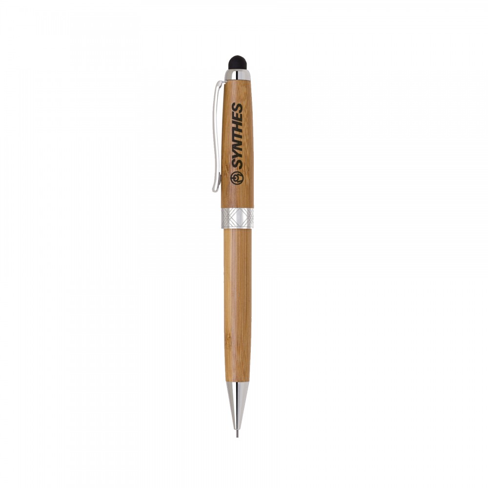 ECO-Friendly Bamboo stylus and pencil Logo Branded