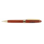 Custom Engraved Twist Action Rosewood Pencil