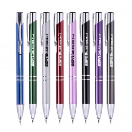 Dromore Double Ring Metal Mechanical Pencil Logo Branded
