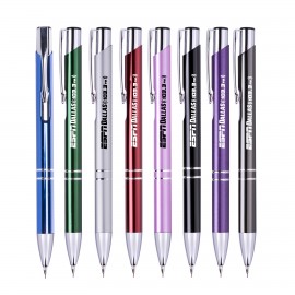 Dromore Double Ring Metal Mechanical Pencil Logo Branded  Dromore Double Ring Metal Mechanical Pencil Logo Branded