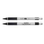 Zebra M-301 Stainless Steel Mechanical Pencil Logo Branded