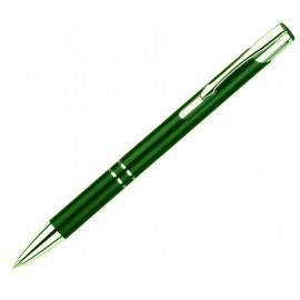 JJ Series Double Ring Mechanical Pencil w/ Chrome Trim- Green Custom Engraved