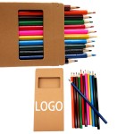 Customizable Ten-Color Kraft Paper Box Drawing Color Pencils Custom Engraved
