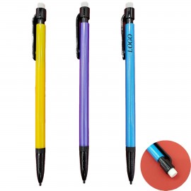 Custom Imprinted Mechanical Pencils 0.7 MM With Eraser