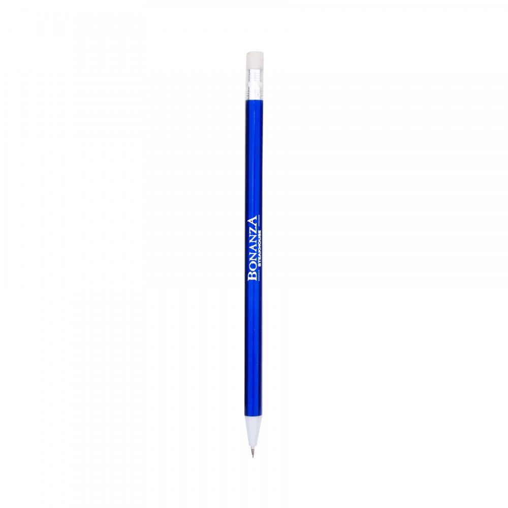 Roud Plastic Body Mechanical Pencil Custom Engraved