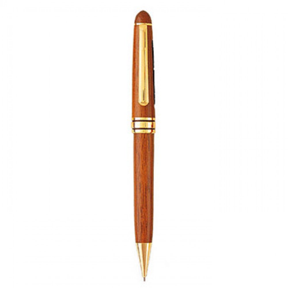Custom Imprinted Forest Genuine Rosewood Mechanical Pencil
