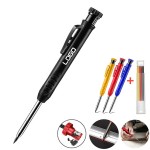 Carpenter Pencil With Sharpener Logo Branded