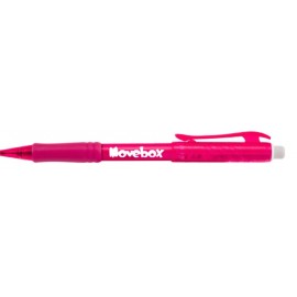 Twist Erase Express Mechanical Pencil - Pink Custom Imprinted