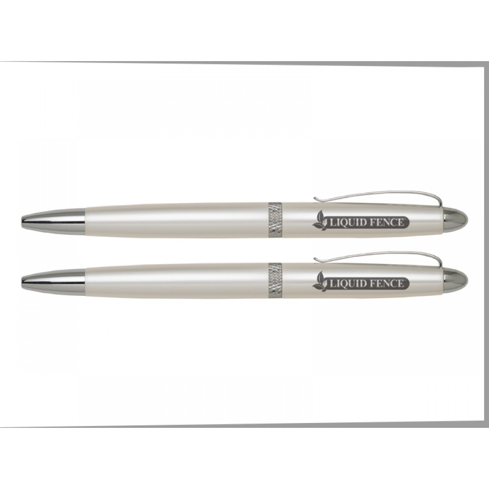 Custom Imprinted Stiletto Pen & Pencil Set Custom Imprinted Stiletto Pen & Pencil Set