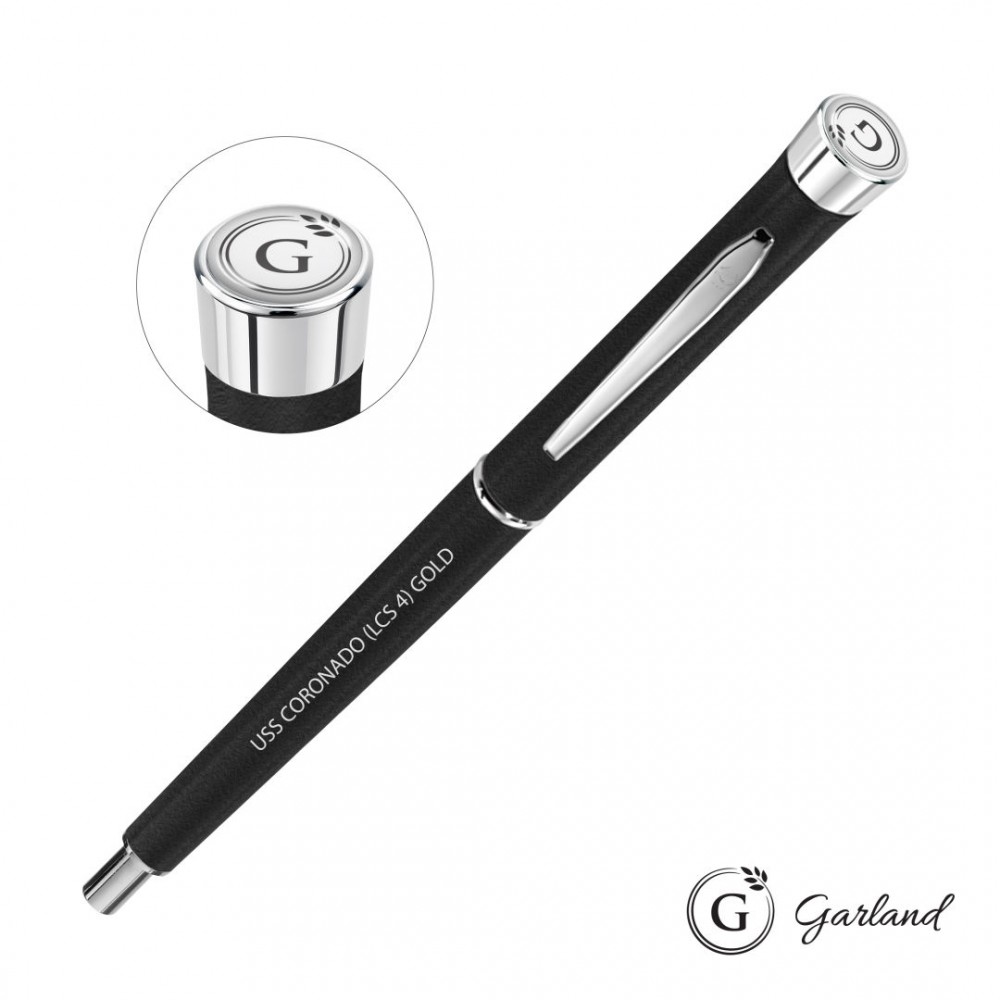 Custom Imprinted Garland Tactical Textured Mechanical Pencil - Chrome