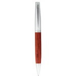 Custom Imprinted Endorser w/ Genuine Rosewood & Brass Mechanical Pencil