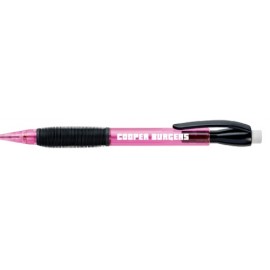 Champ Mechanical Pencil - Translucent Pink Custom Engraved