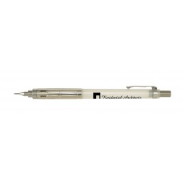 Logo Branded Graphgear 300 Mechanical Pencil - White/Mediuim Lead