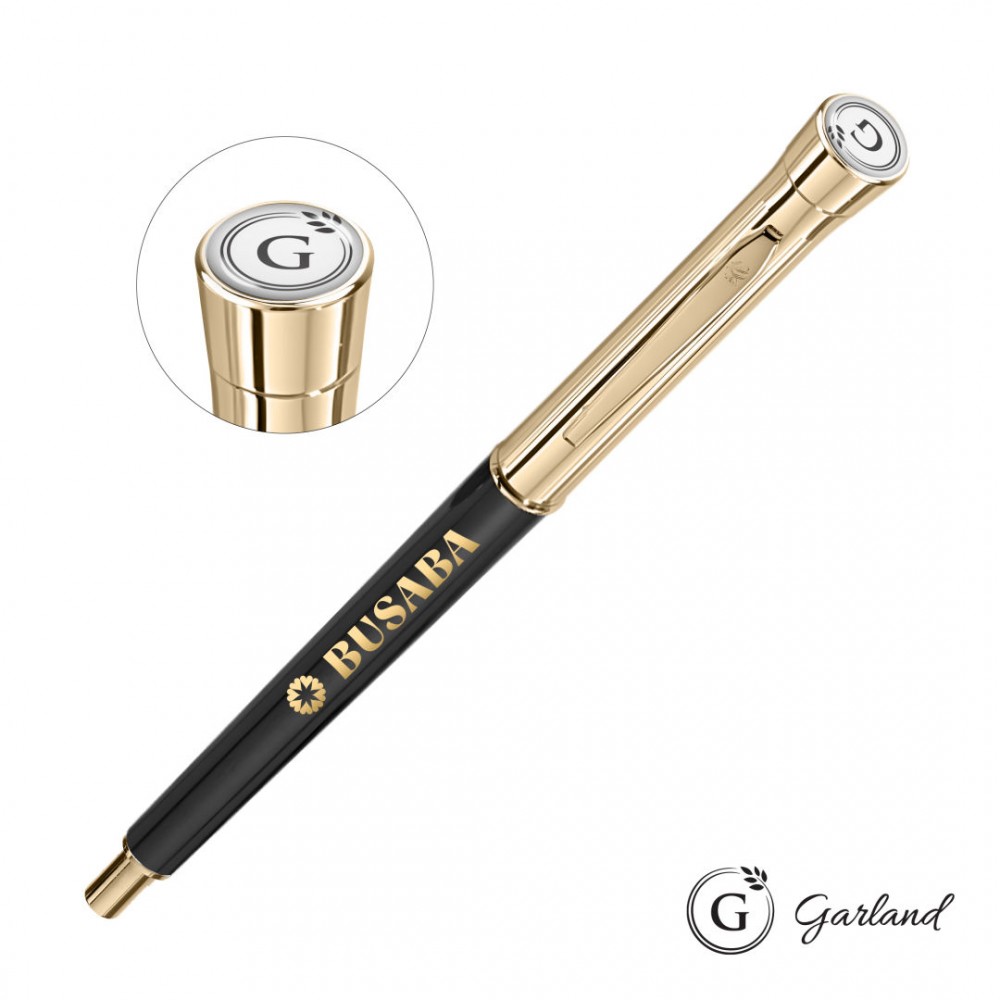Garland Monogram Mechanical Pencil - Gold Custom Engraved