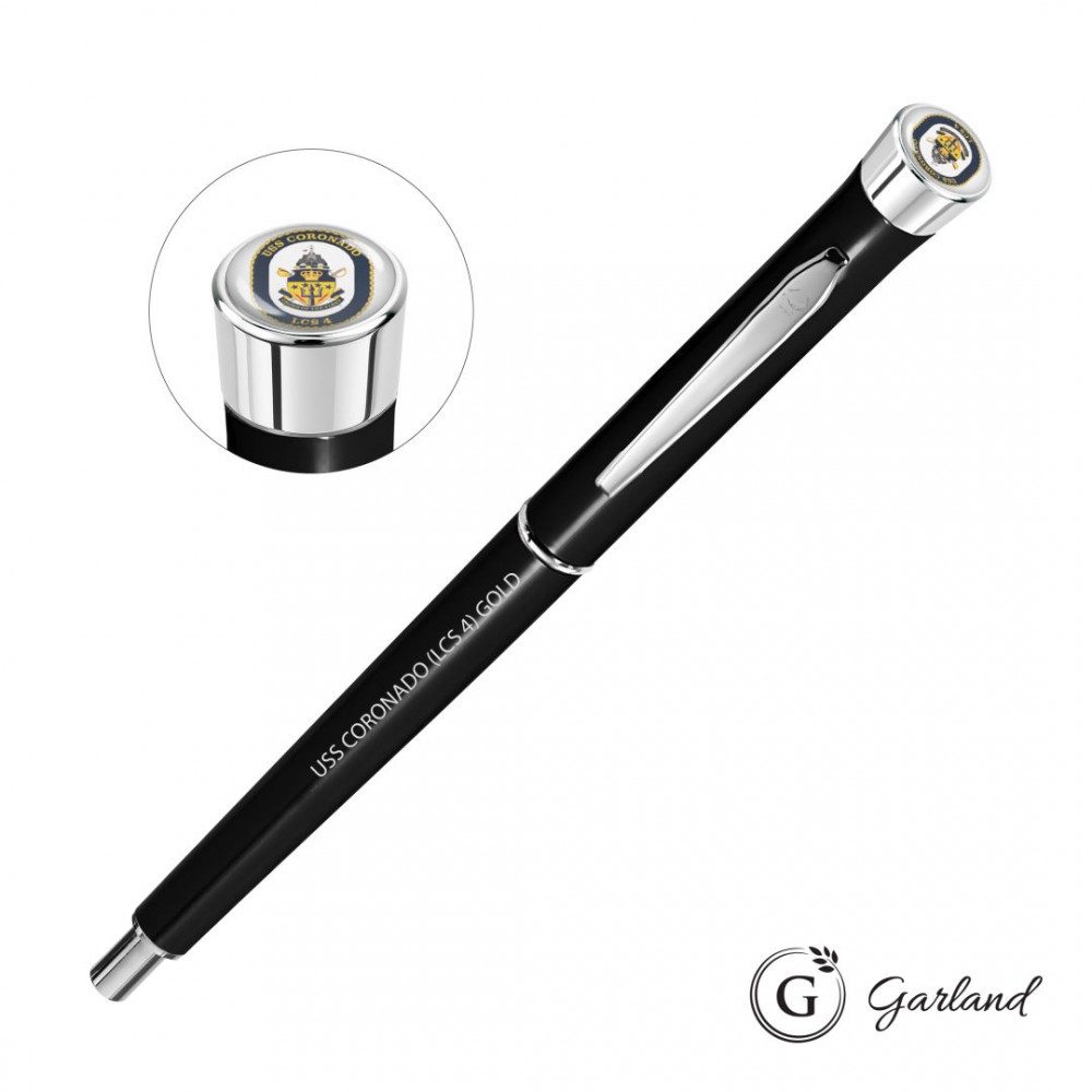 Custom Imprinted Garland Color Custom Mechanical Pencil - Chrome Accent