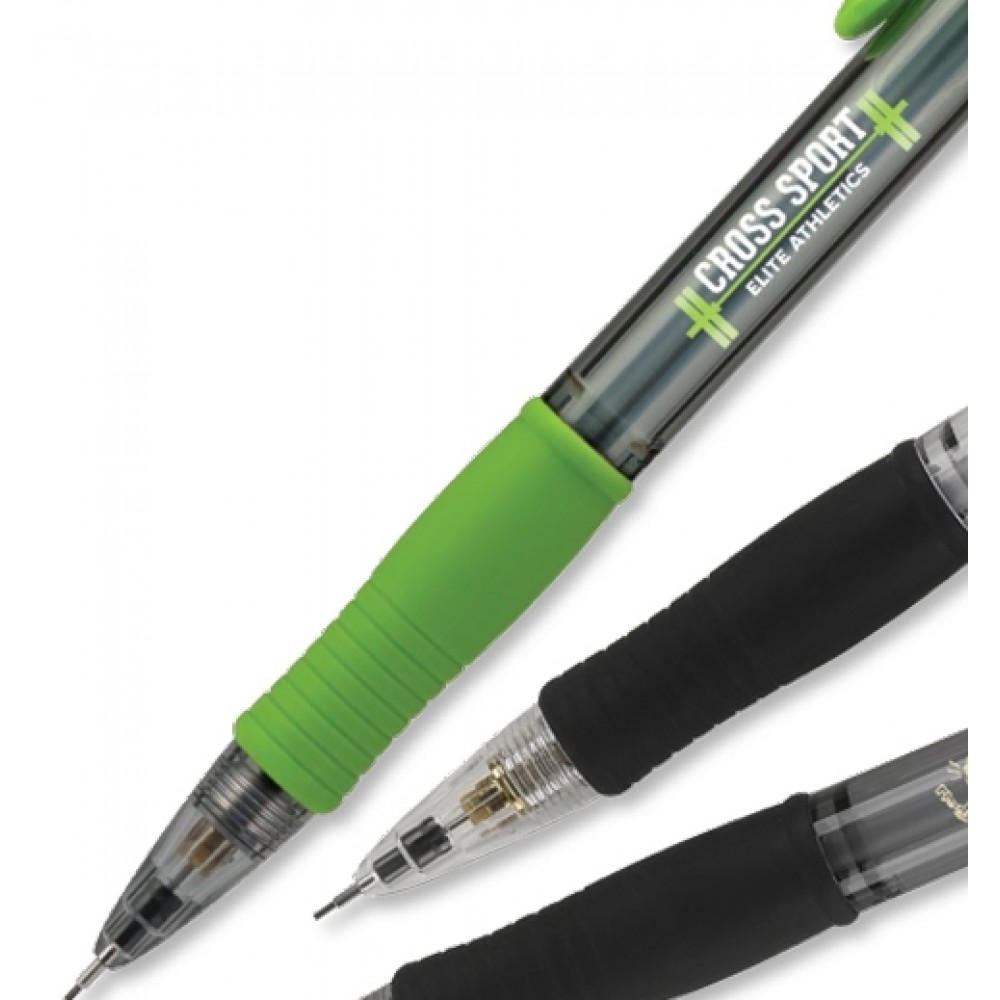 G2 Mechanical Pencil w/Colored Grip & Clip (0.7 mm) Logo Branded
