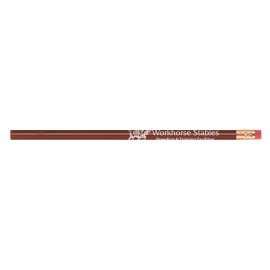 Custom Printed Workhorse #2 Pencil - Burgundy