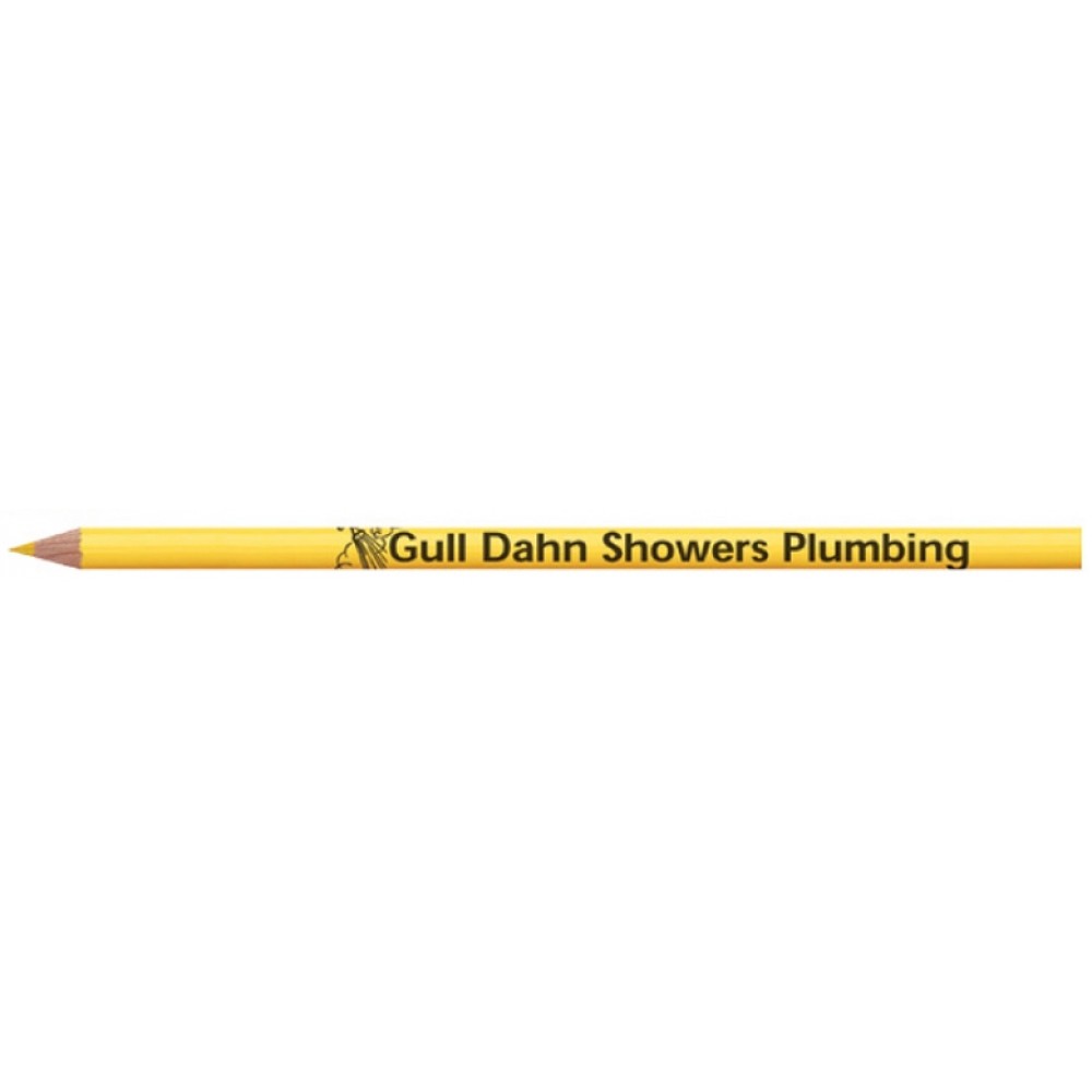 Color Cores Colored Pencil (Yellow) Logo Branded Color Cores Colored Pencil (Yellow) Logo Branded