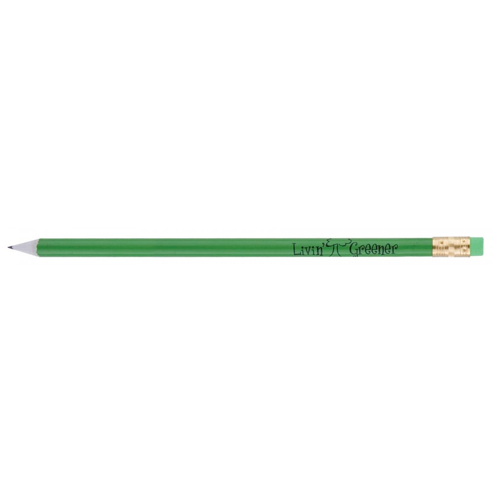 Newsprencil Green Pencil Custom Imprinted Newsprencil Green Pencil Custom Imprinted
