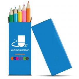 Pre-sharpened 5 Pack Colored Pencils with Logo