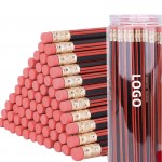 Natural Wood HB Pencil Bulk Pack for Kids Writing and Drawing Logo Branded